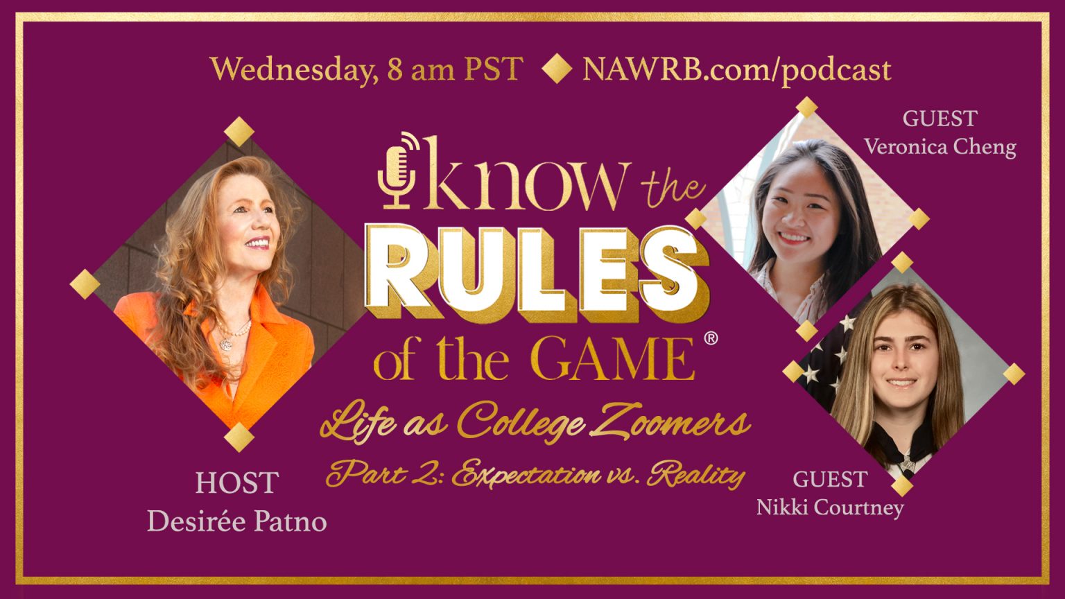 Know The Rules Of The Game Podcast Life As College Zoomers Take 2 