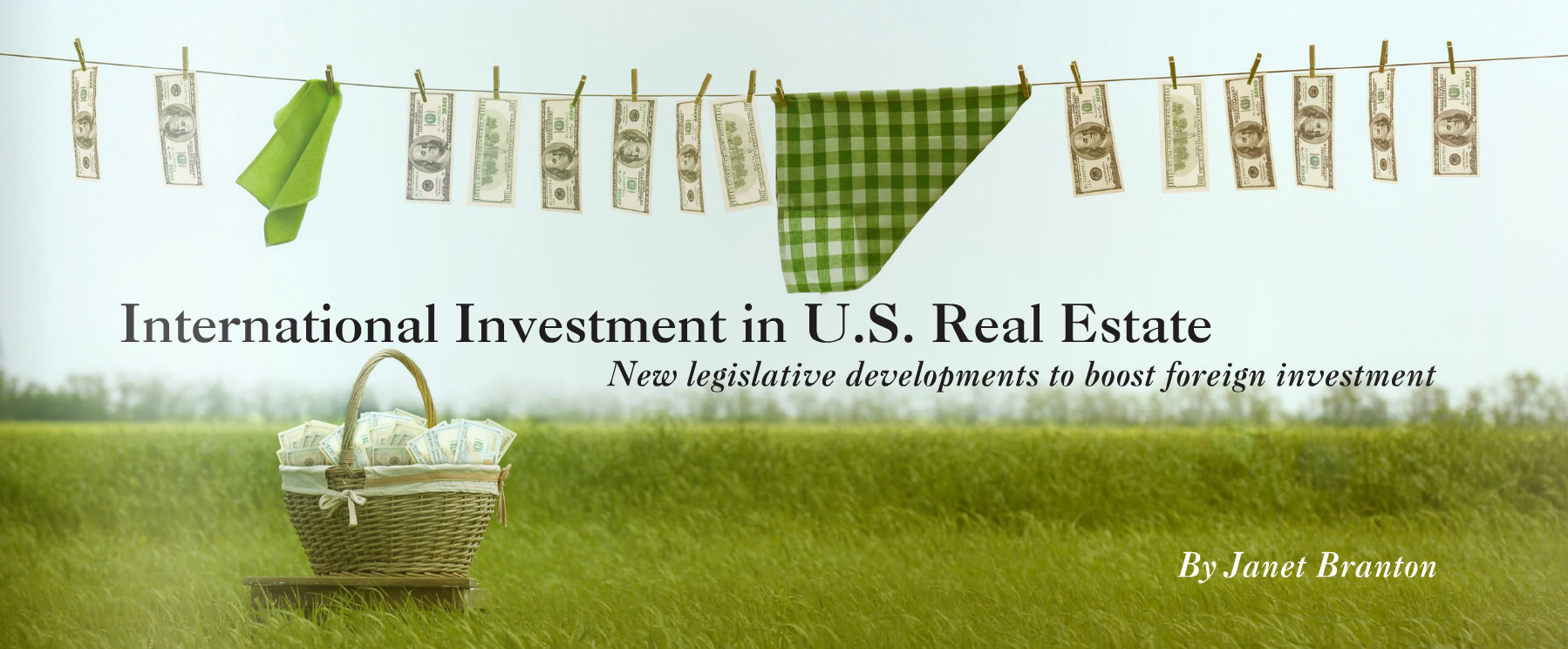 International Investment in U.S. Real Estate