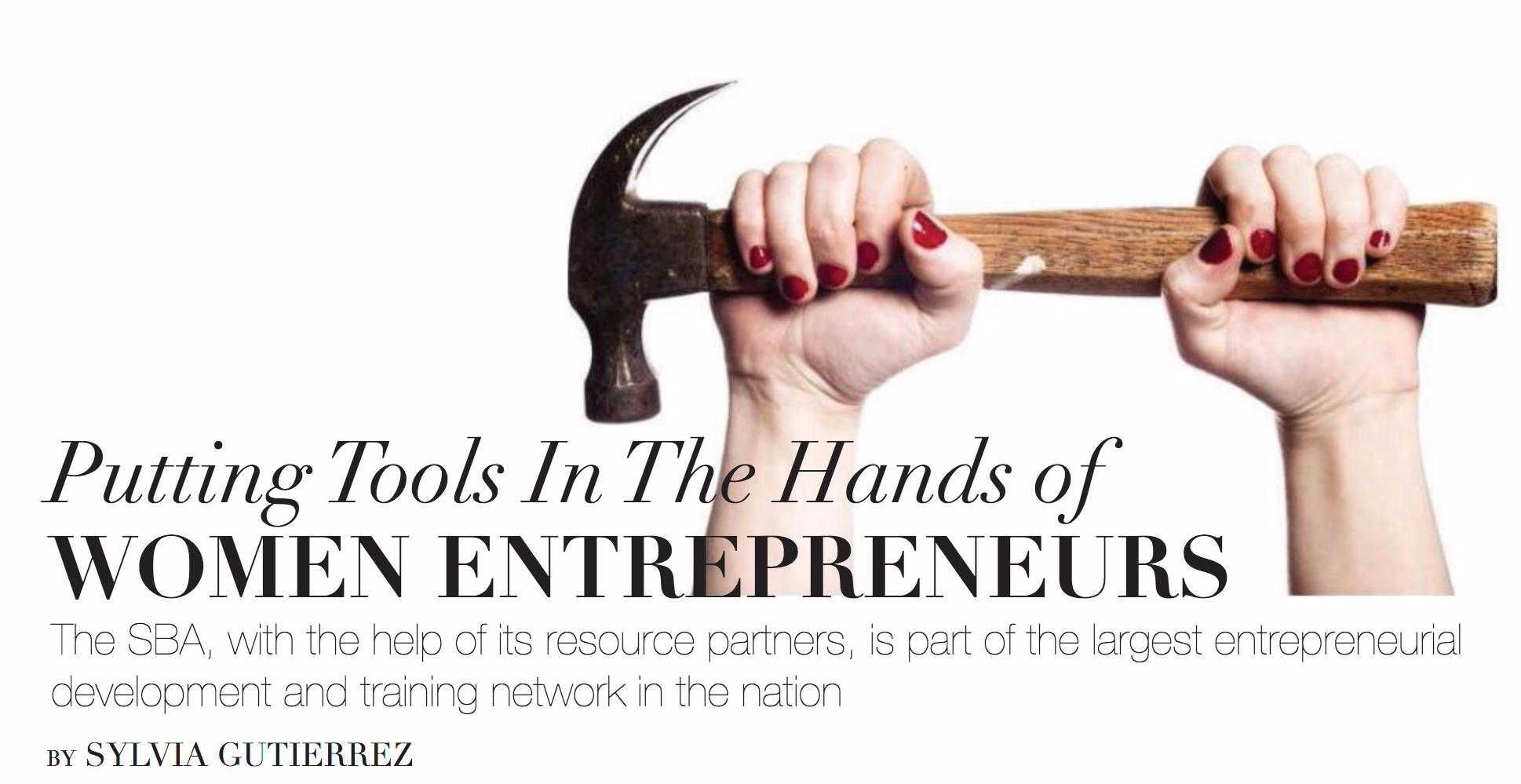 Putting Tools in the Hands of Women Entrepreneurs