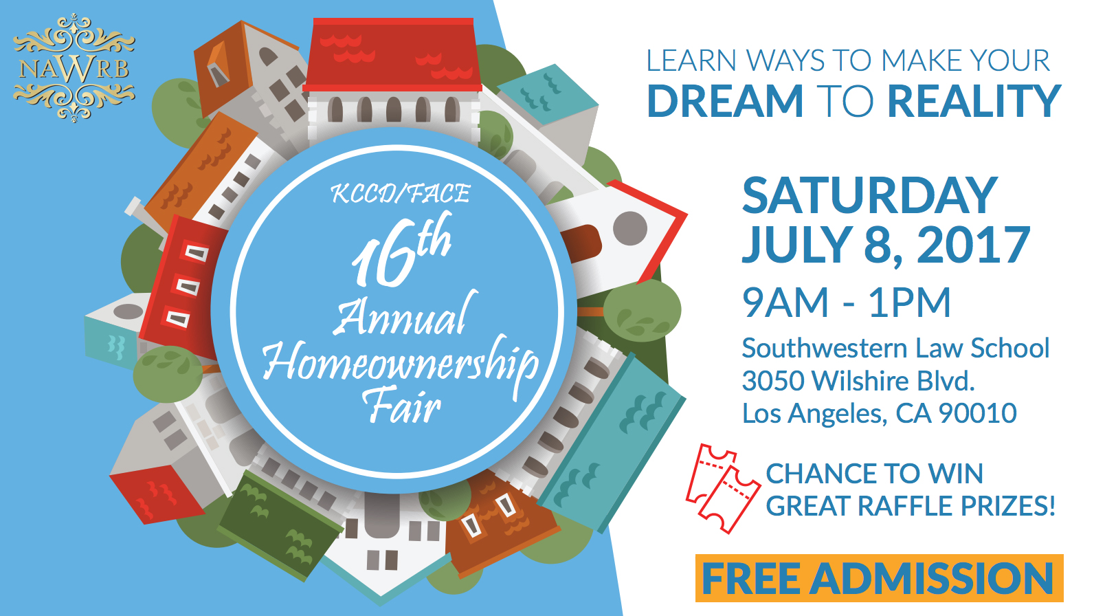 KCCD/FACE 16th Annual Homeownership Fair, July 8, 2017