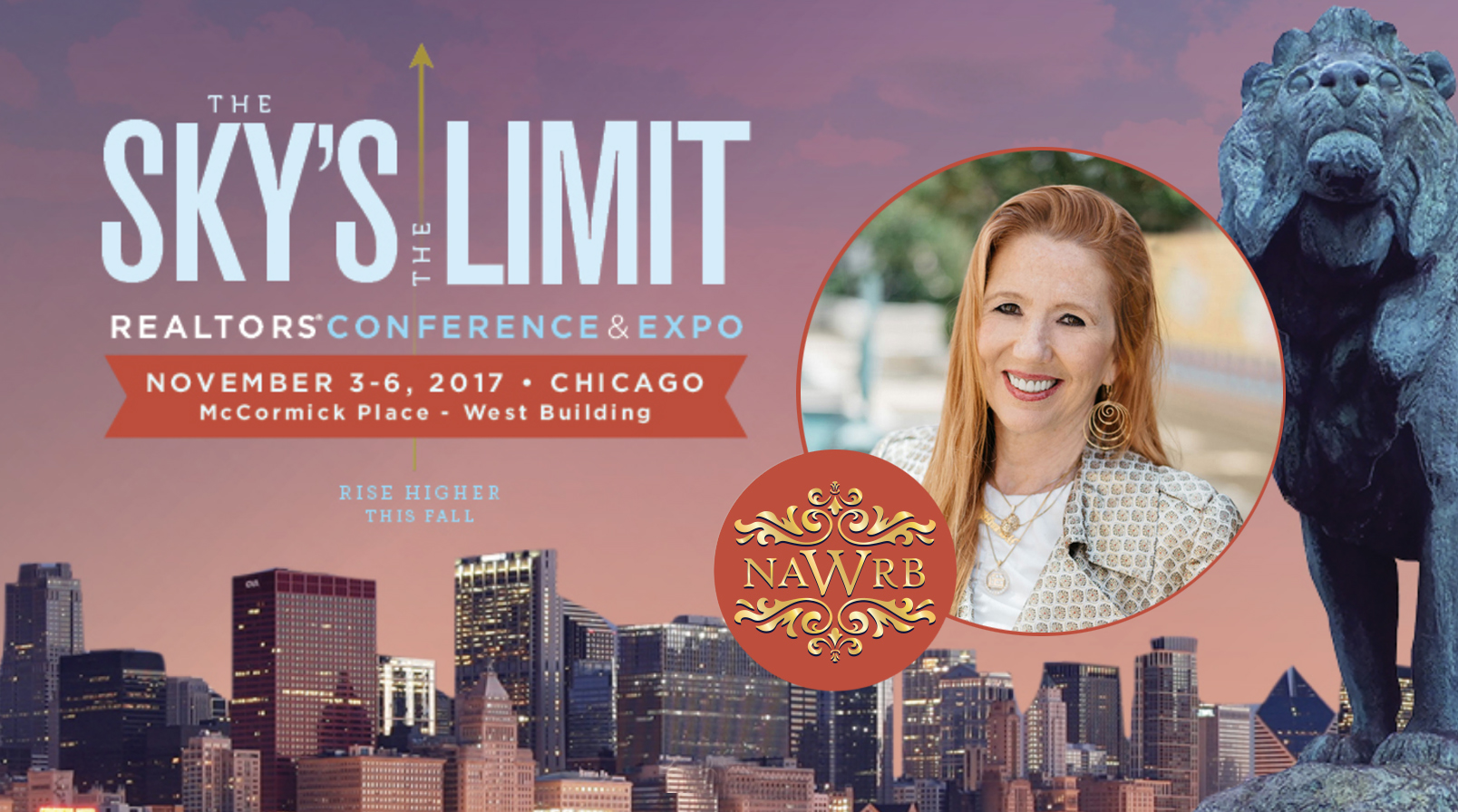 Desirée Patno Speaking at NAR Expo, The Value and Power of Women’s Homeownership Panel, November 4, 2017, 11 AM-12 PM