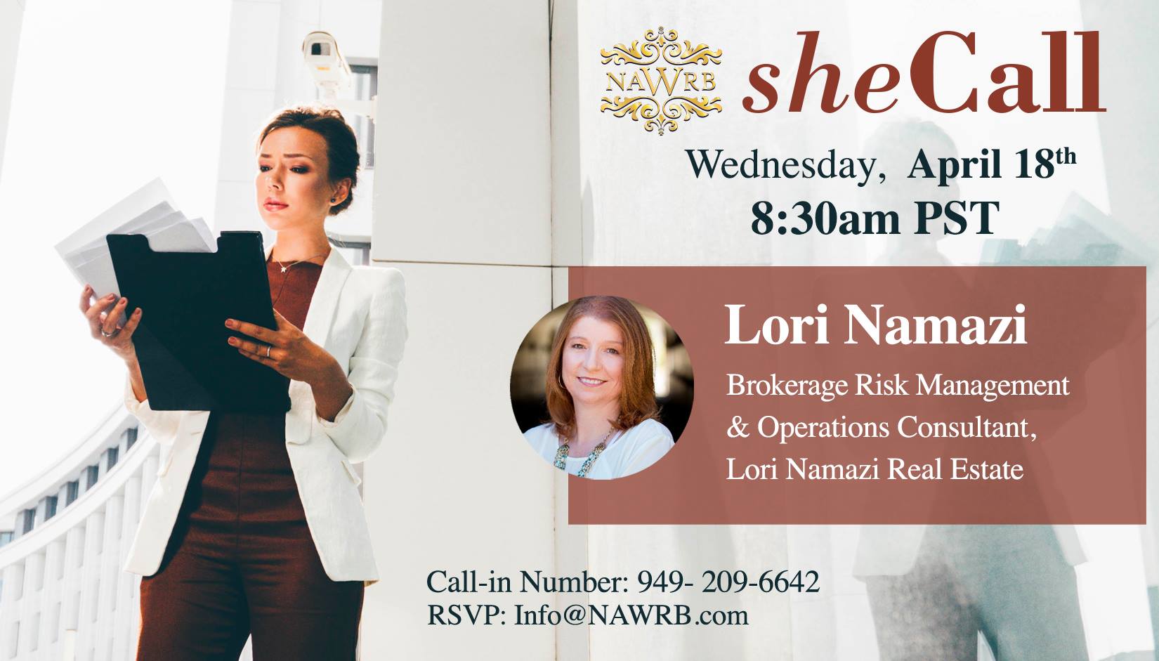 NAWRB sheCall: Operations of a Brokerage – Risk Management