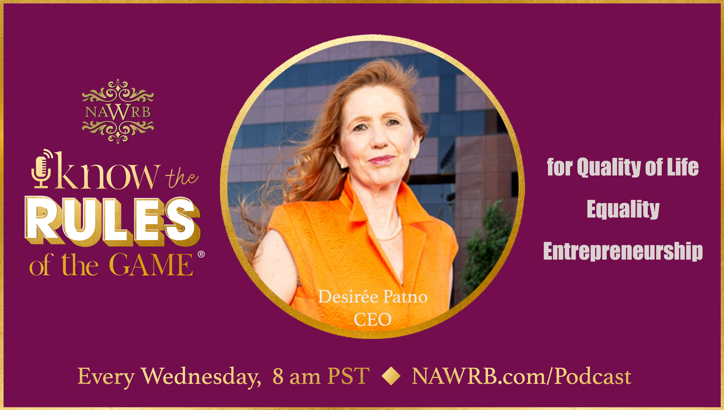 NAWRB Introduces Know the Rules of the GameⓇ Podcast