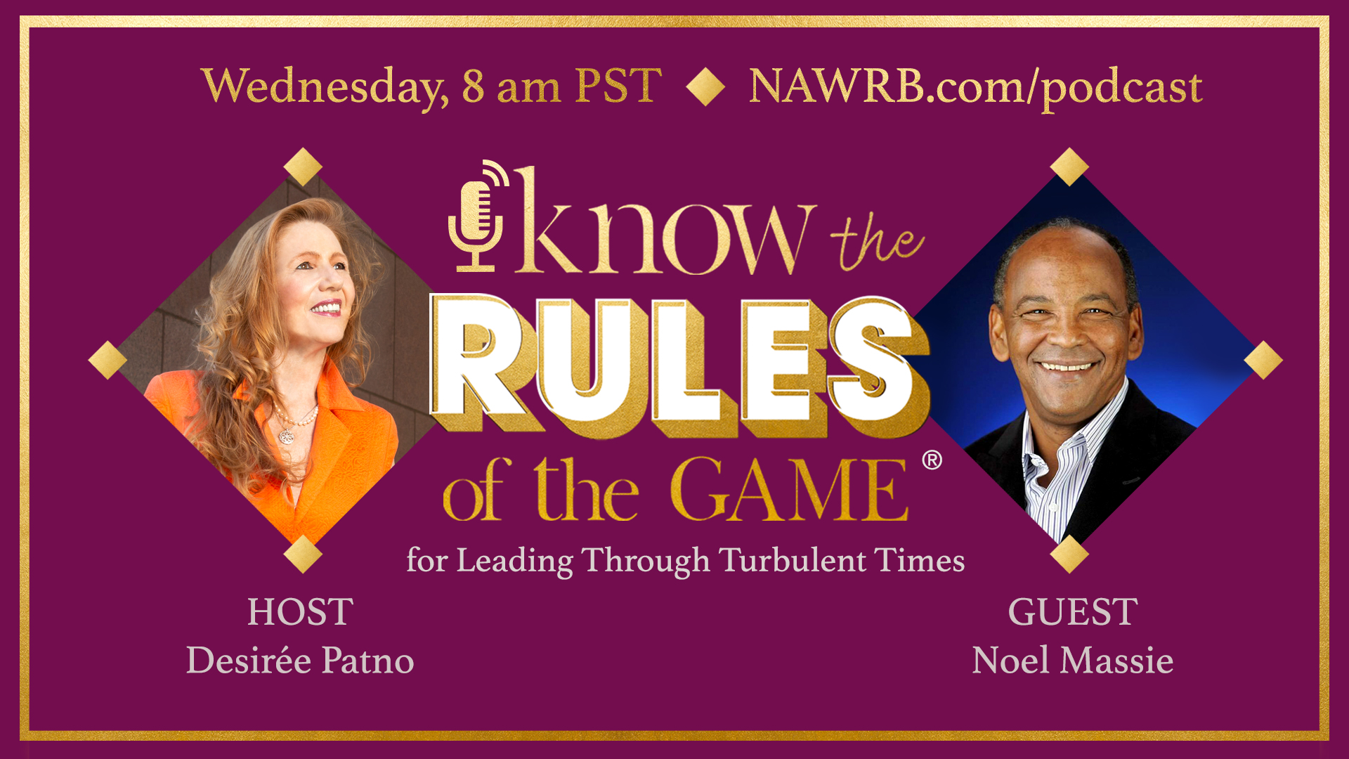 Know the Rules of the GameⓇ Podcast for Leadership Through Turbulent Times