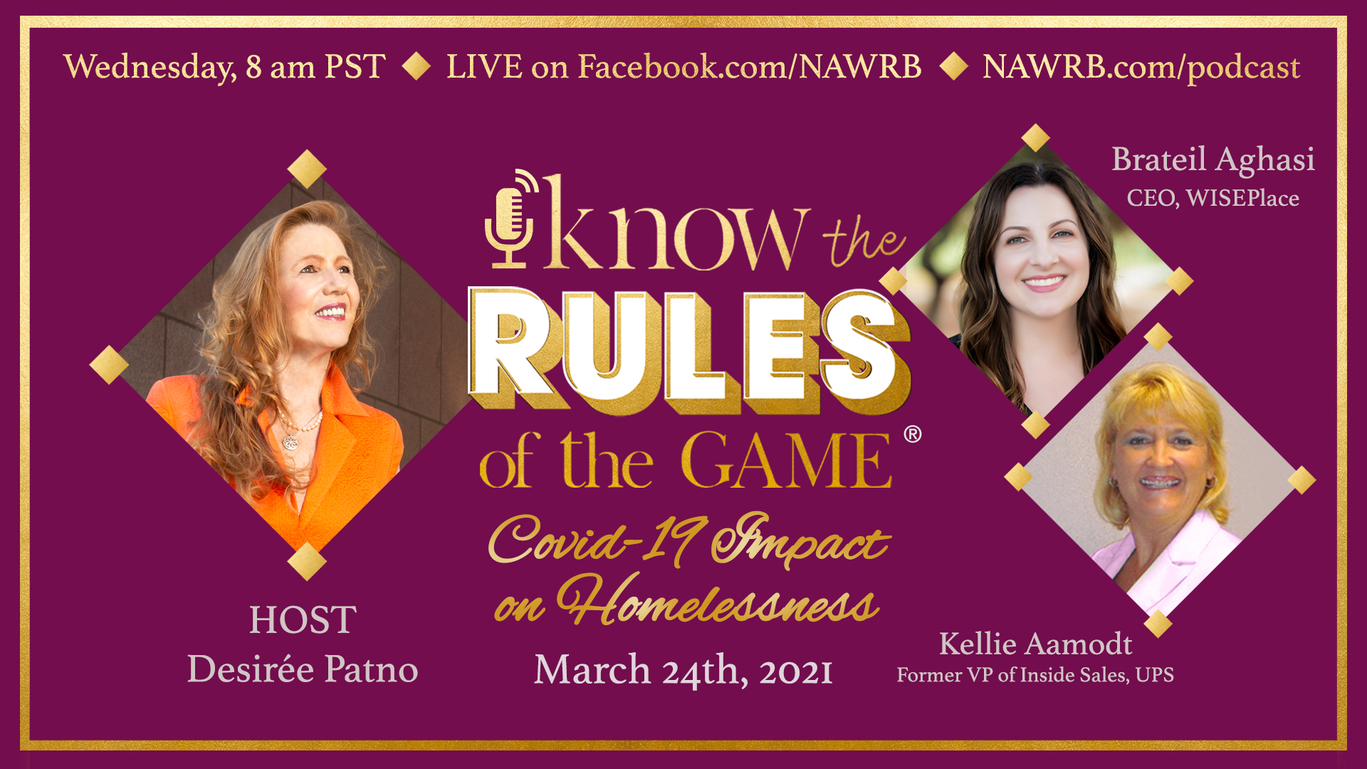 ALL-NEW Know the Rules of the Game Podcast: COVID-19 Impact on Homelessness
