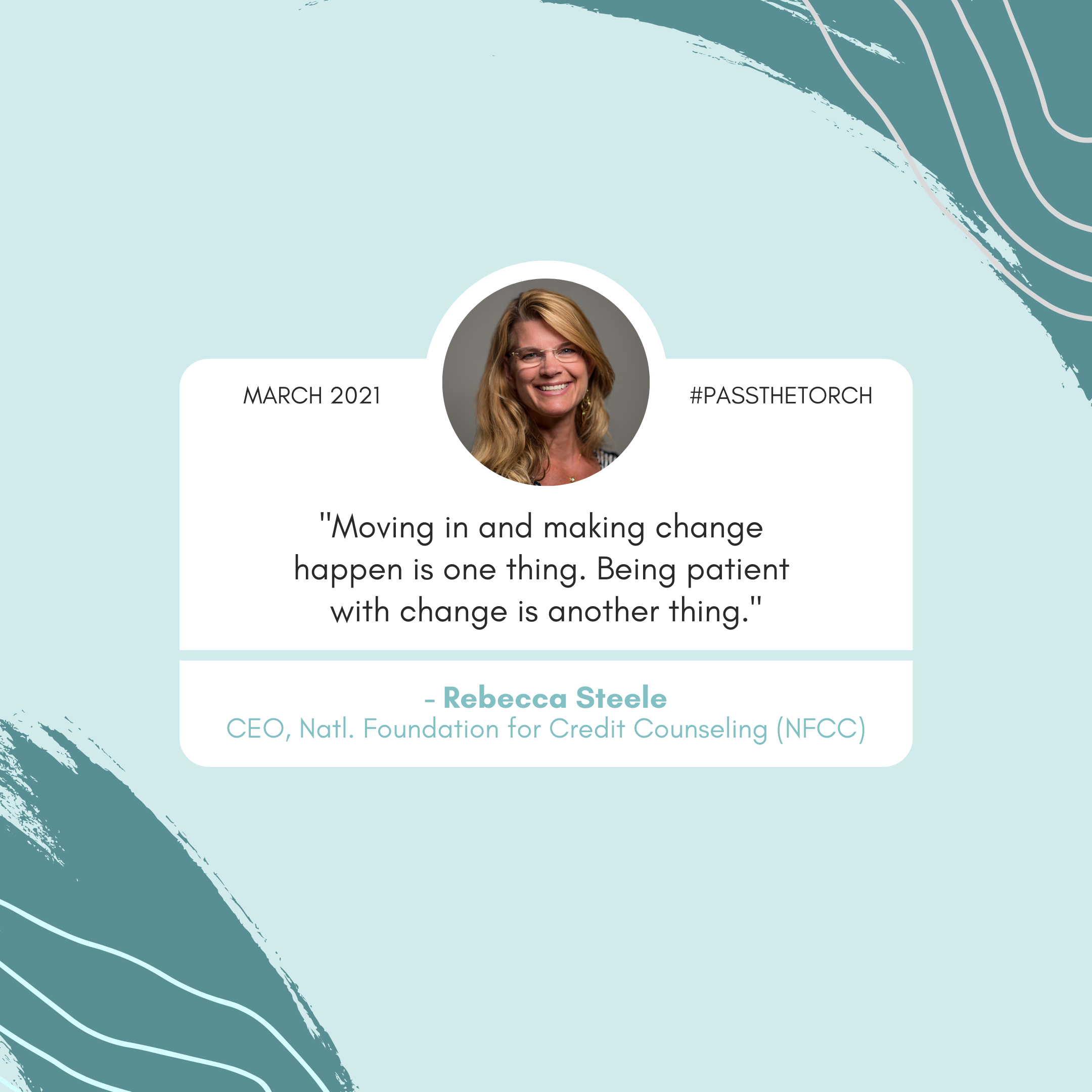 #QuoteOfTheDay with Rebecca Steele