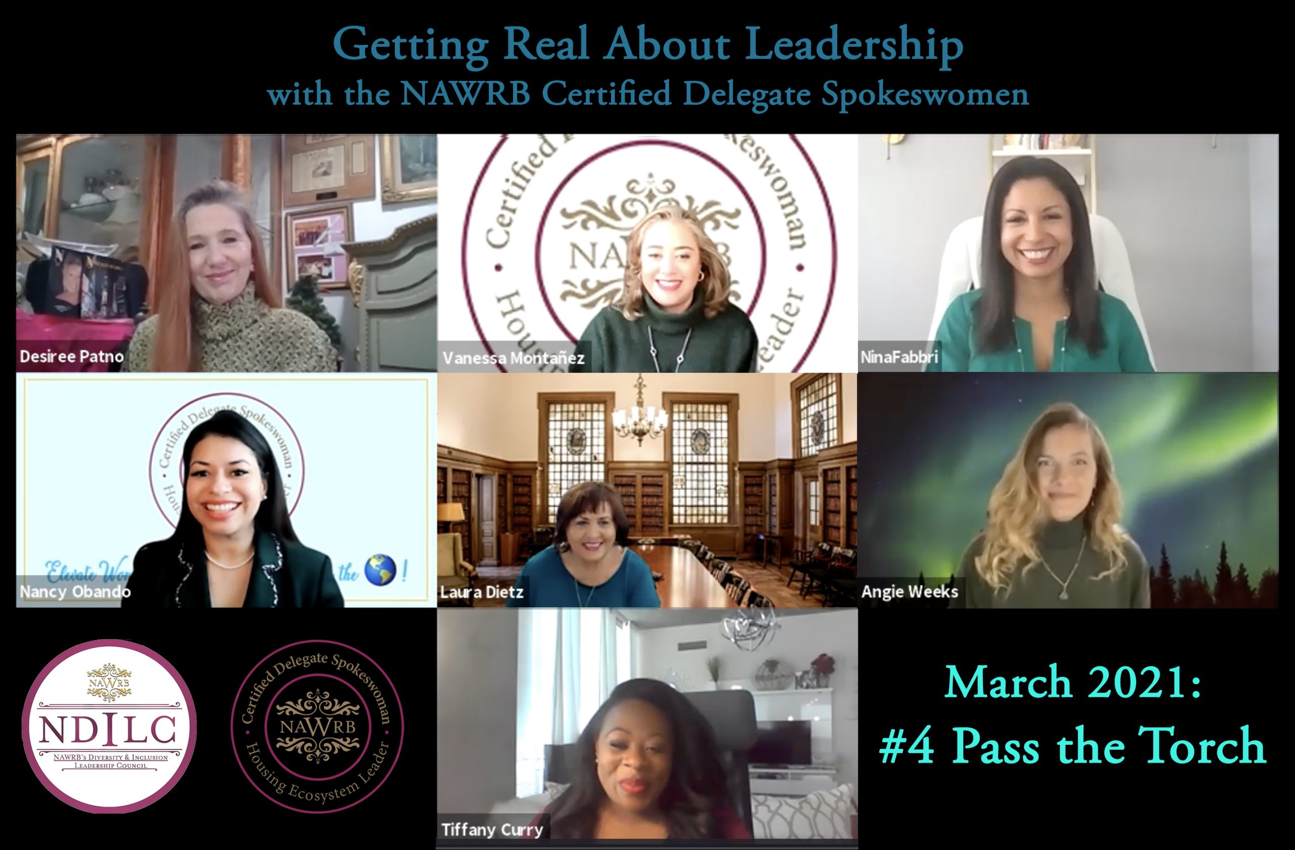 #4 Pass the Torch with the NAWRB Certified Delegate Spokeswomen: “Getting Real About Leadership”