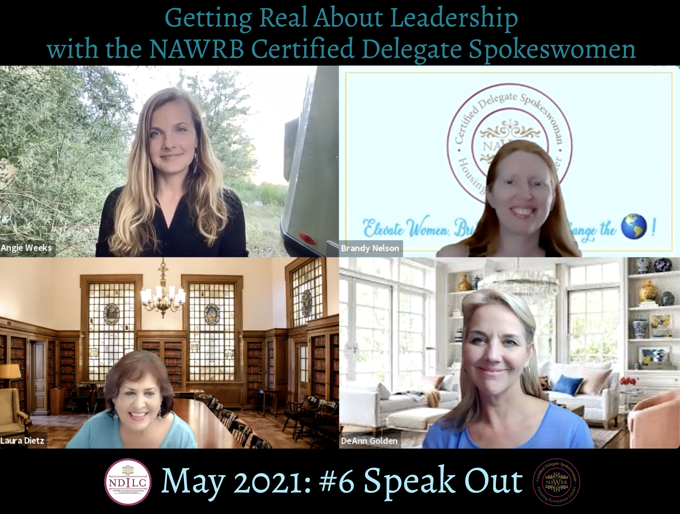 EVENT RECAP: #SpeakOut with the NAWRB Certified Delegate Spokeswomen
