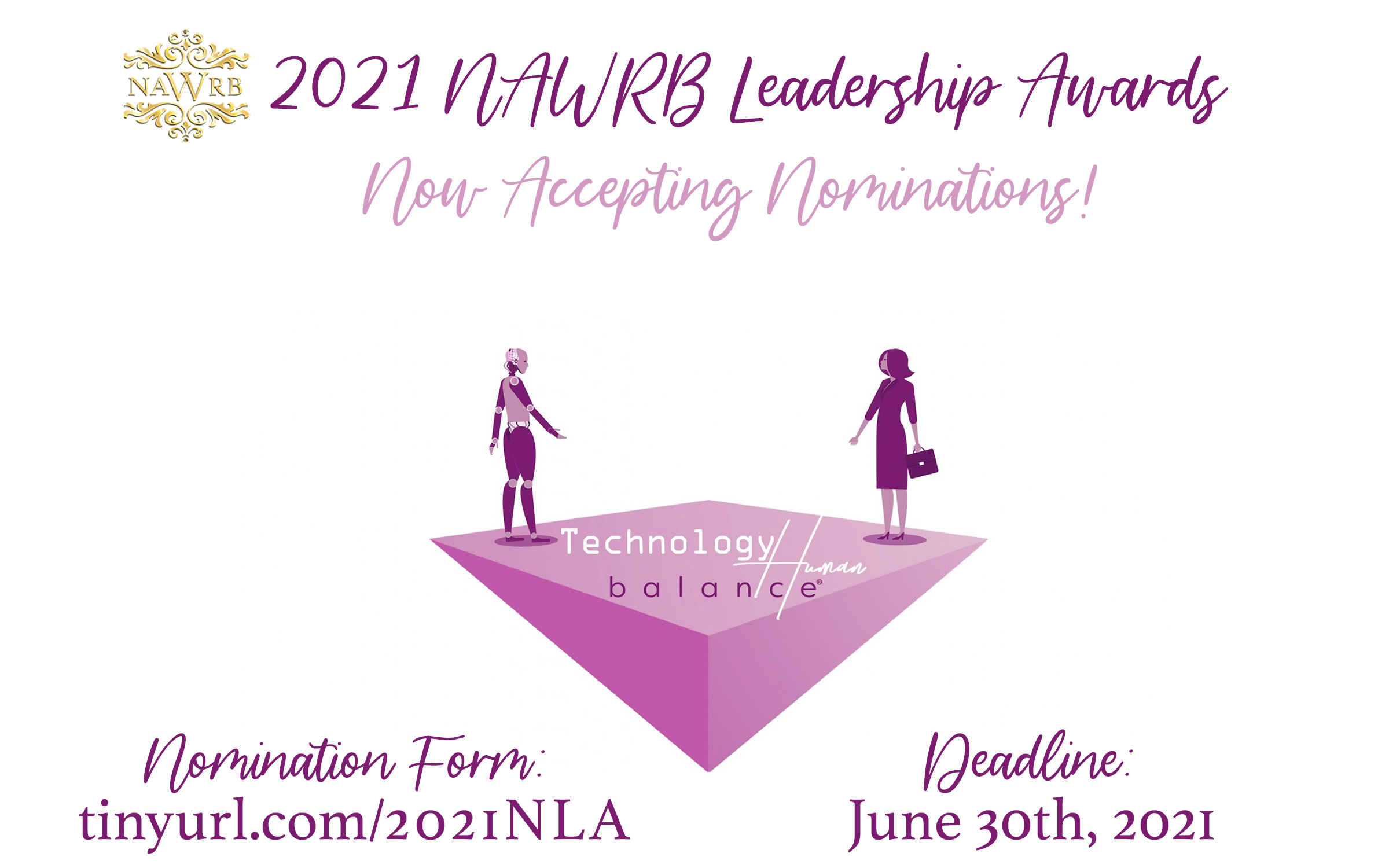 TODAY’S THE DAY! 2021 NAWRB Leadership Awards DEADLINE
